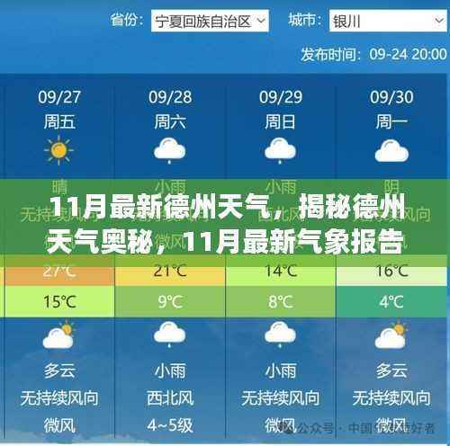 揭秘德州天气奥秘，最新气象报告与德州十一月天气展望