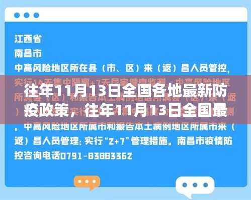 往年11月13日全国最新防疫政策解读与洞察,各地防疫政策详解及洞察分析