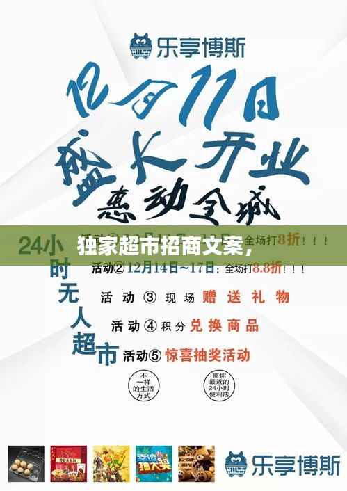 独家超市招商文案,