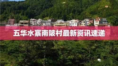 五华水寨南陂村最新资讯速递